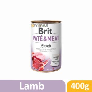 Brit Pate & Meat Dog Can - Lamb (400g)